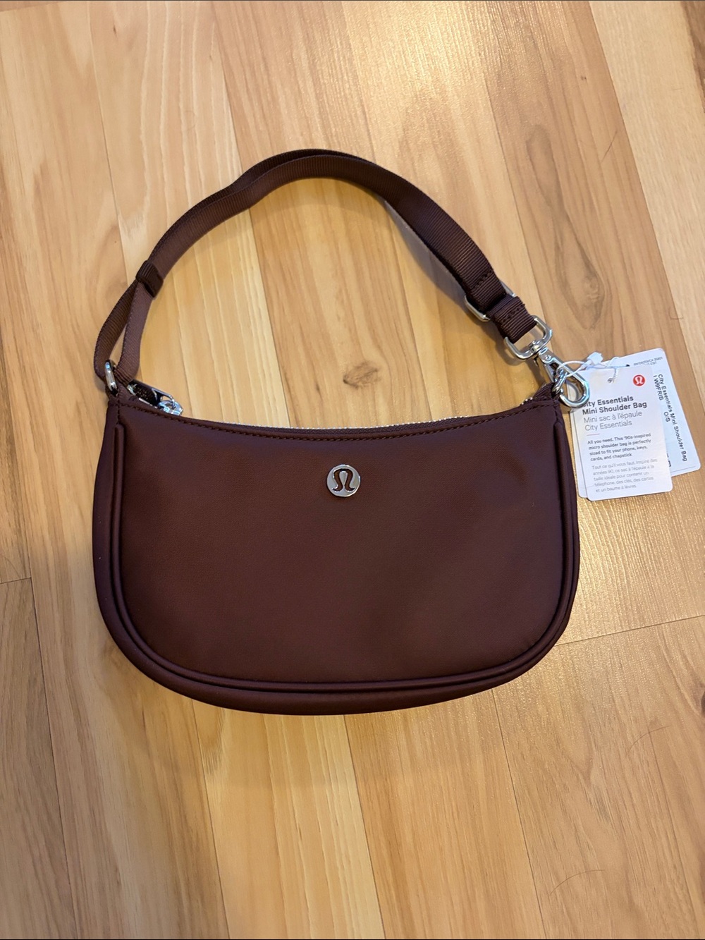 lululemon athletica Chocolate Brown Shoulder Bag (Lava)